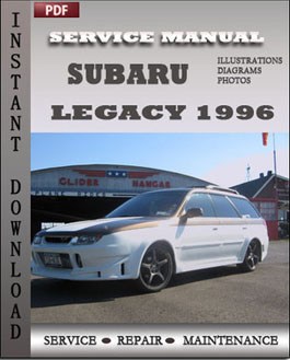 1994 Subaru Legacy Service Manual Pdf